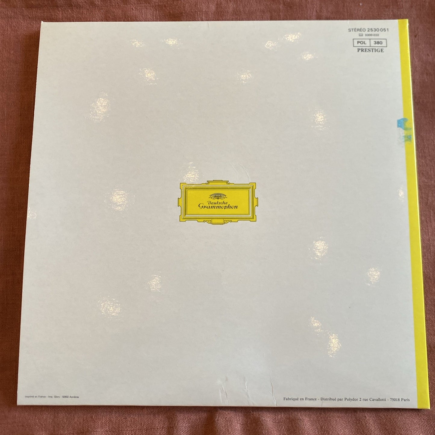 Vinyle LP Suppé Overtures Karajan Deutsche Grammophon