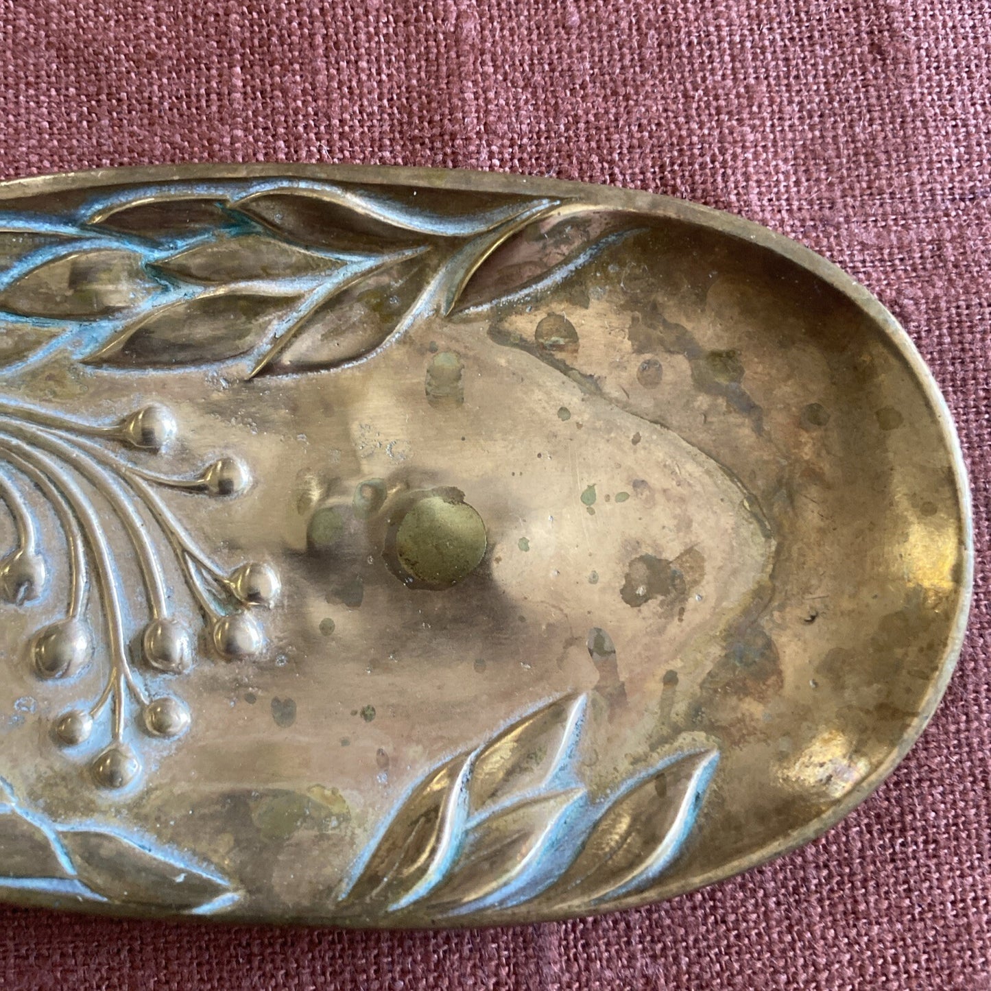 Vide Poche En Bronze Art Nouveau