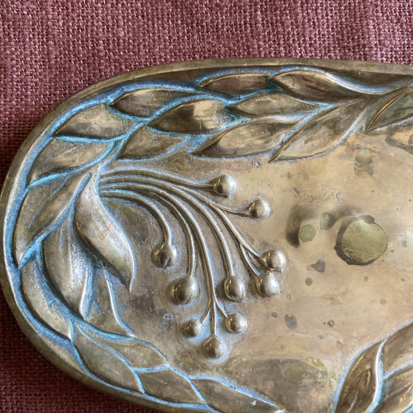 Vide Poche En Bronze Art Nouveau