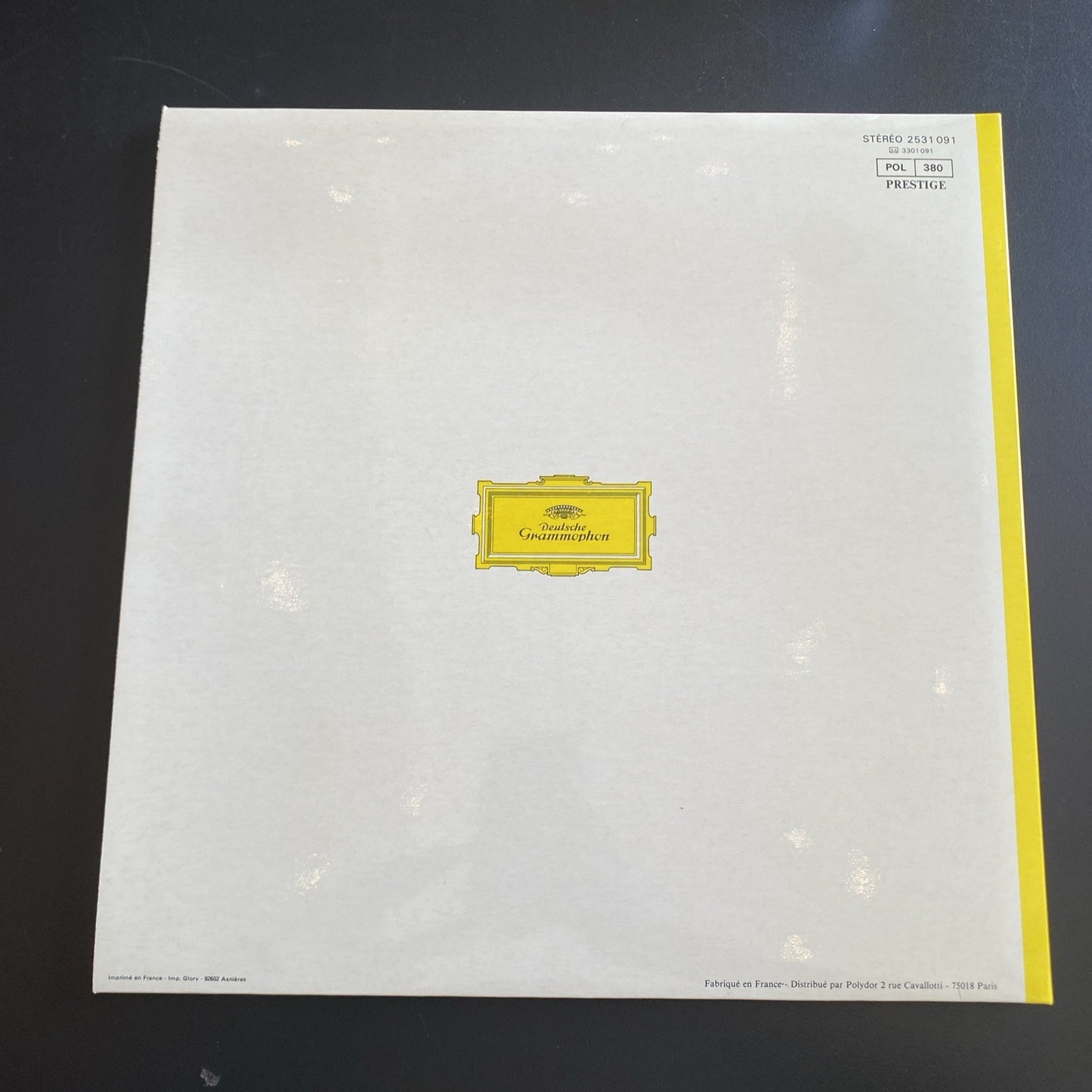 Vinyle 33T Haydn symphonies Barenboim Deutsche Grammophon