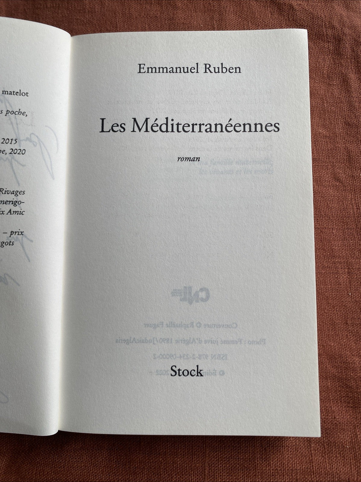 Les Méditerranéennes de Ruben intérieure