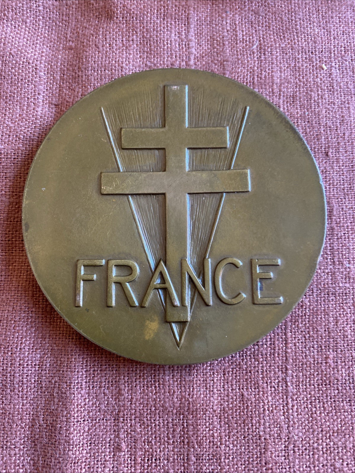 Médaille commémorative en bronze – Général de Gaulle