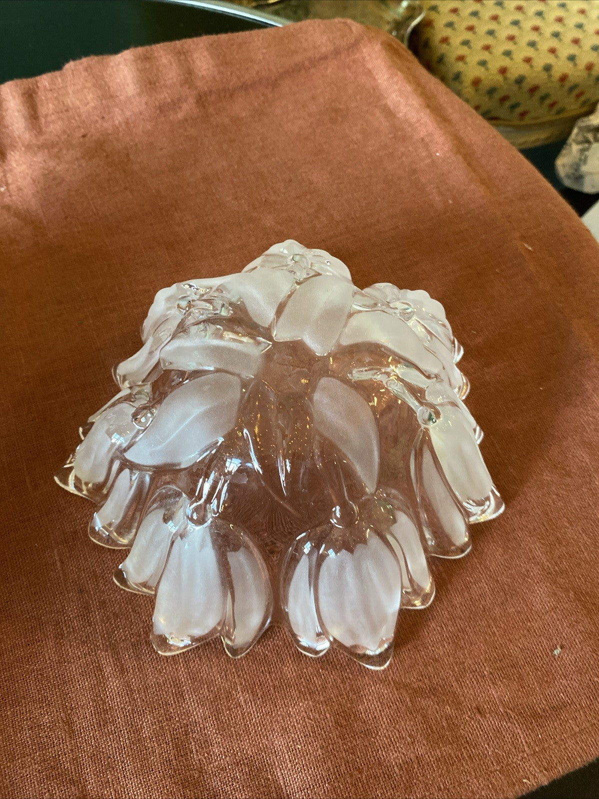 Coupe Tulipe En Cristal Givré