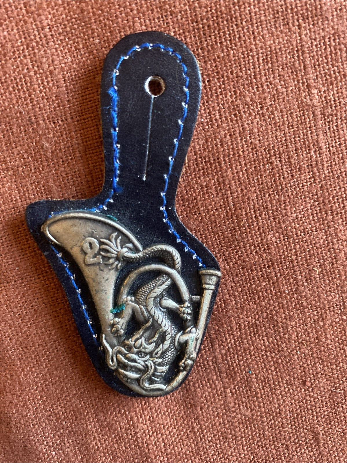 Guerre d'Indochine : insigne du 2eme bataillon de chasseur mécanisé