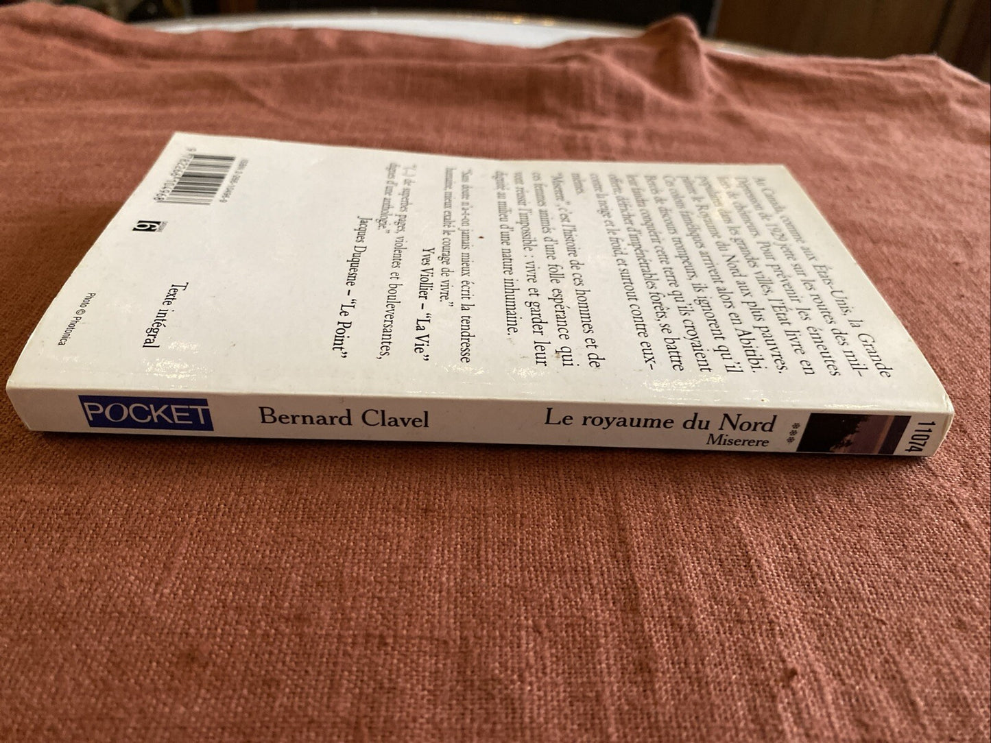 Livre Bernard Clavel - Le Royaume du Nord Tome 3 : Miserere / Pocket 2001