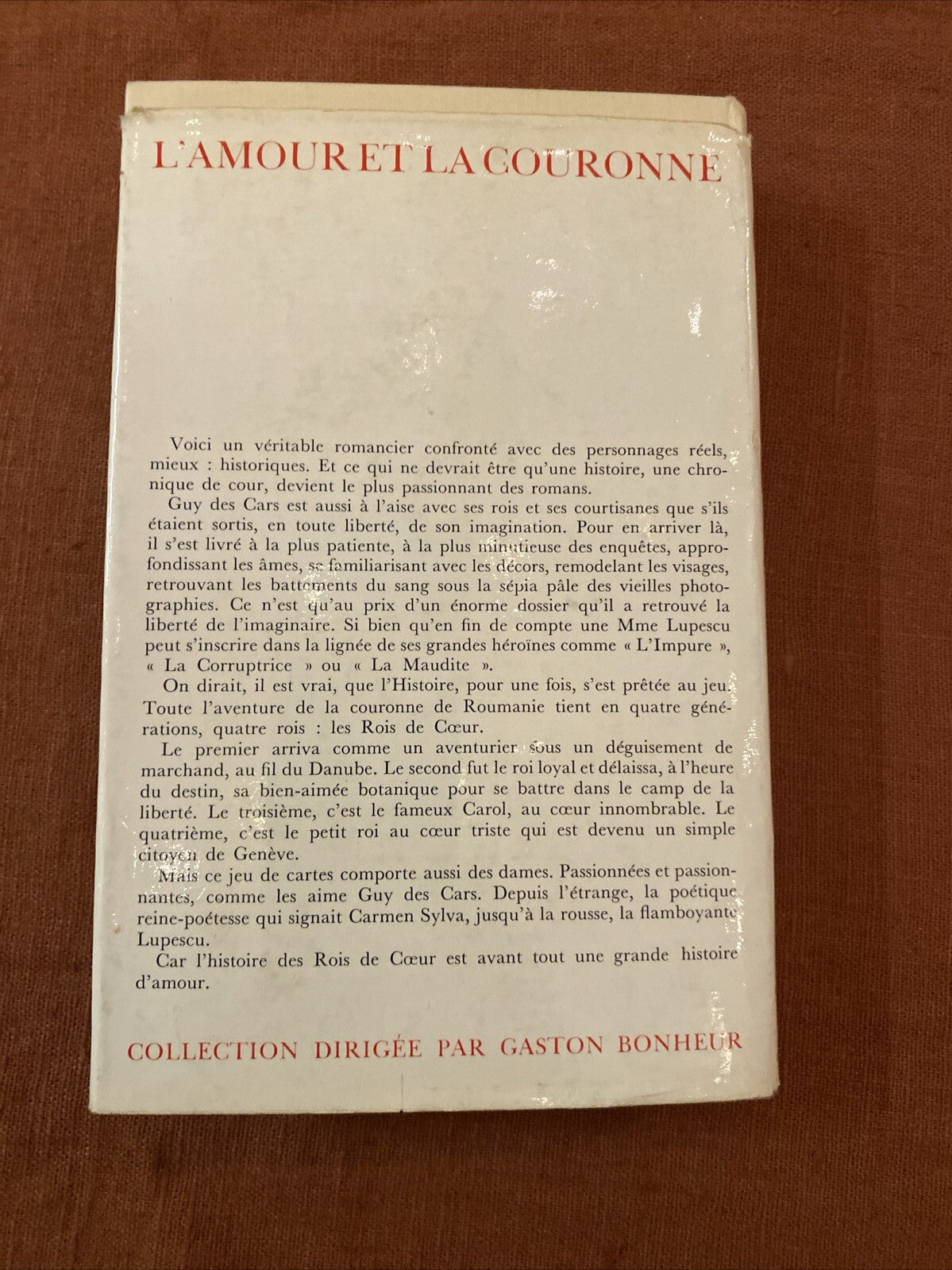 Les rois de coeur | Guy Des Cars | Livre Etat correct