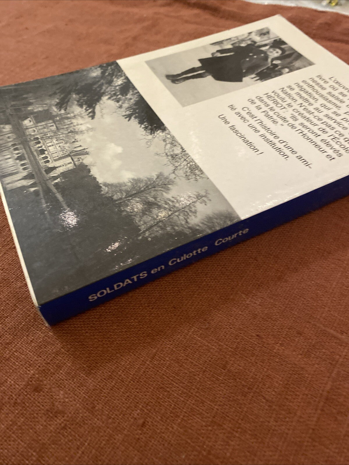 Livre Soldats En Culotte Courte École Militaire Enfantine Heriot Dédicacé.