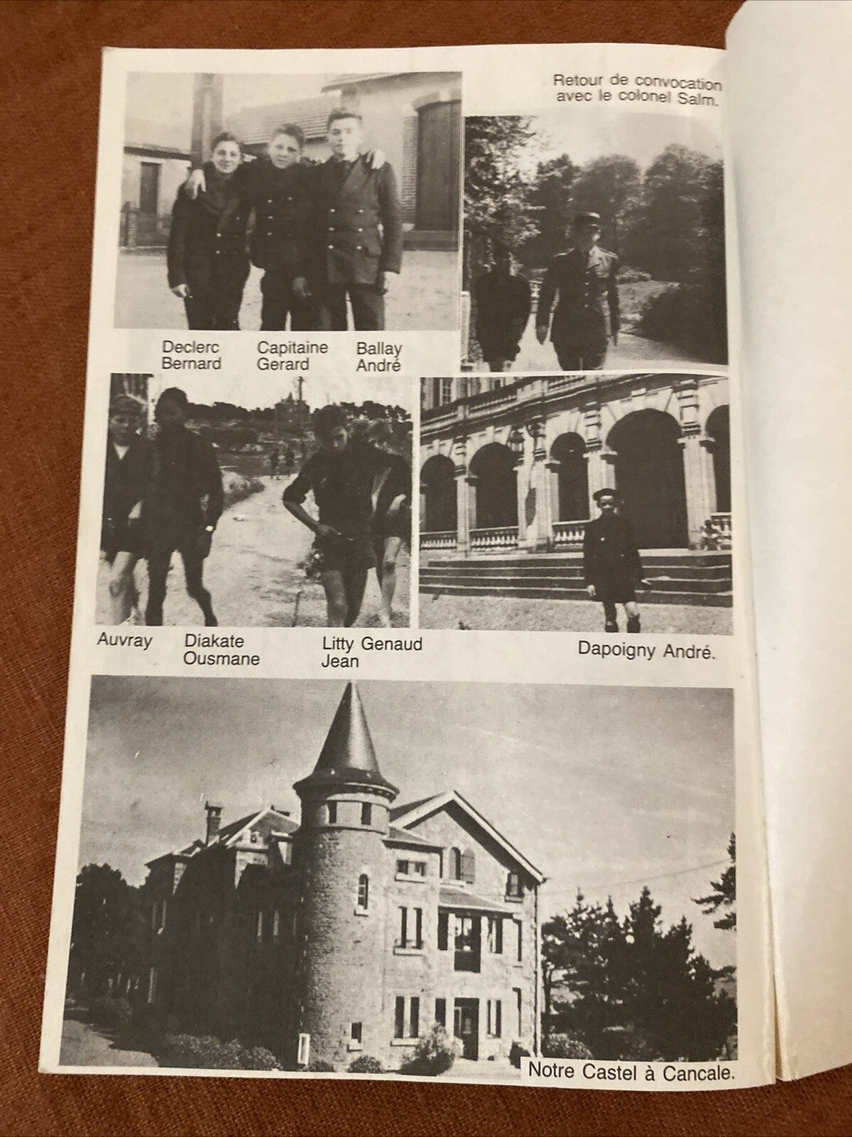 Livre Soldats En Culotte Courte École Militaire Enfantine Heriot Dédicacé.