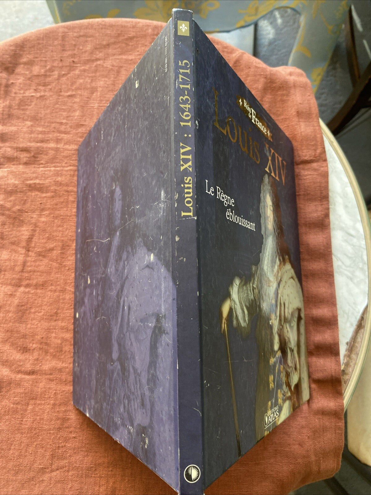 louis xlv-rois de france-le règne eblouissant-éditios atlas - livre -