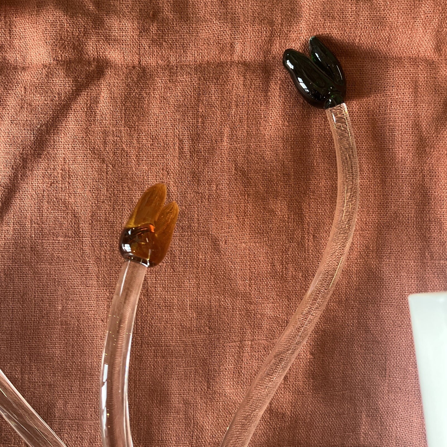 Applique Murale En Verre Tulipes Deux Branches