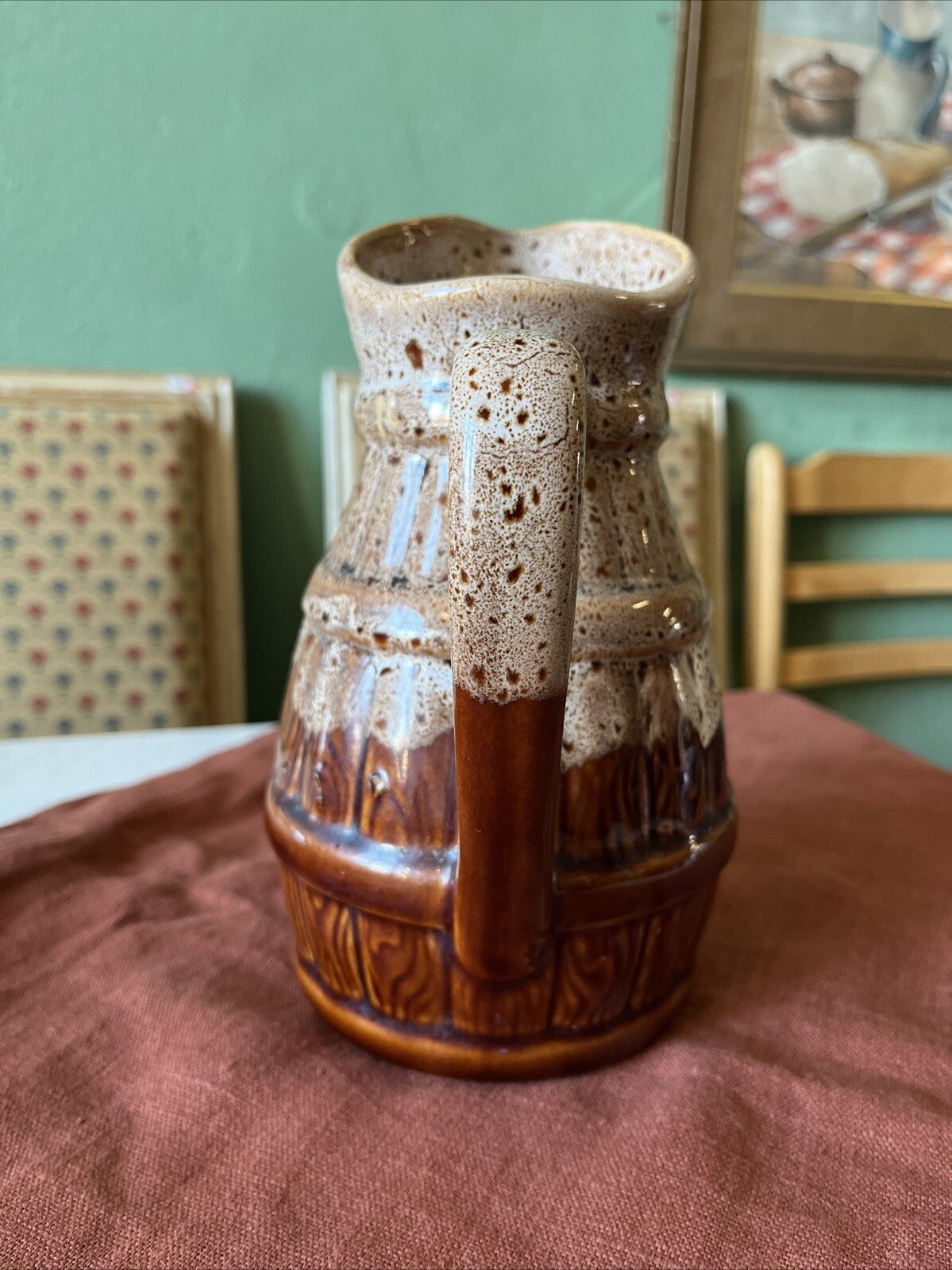 Pichet A Vin « Tonneau » 1L Céramique