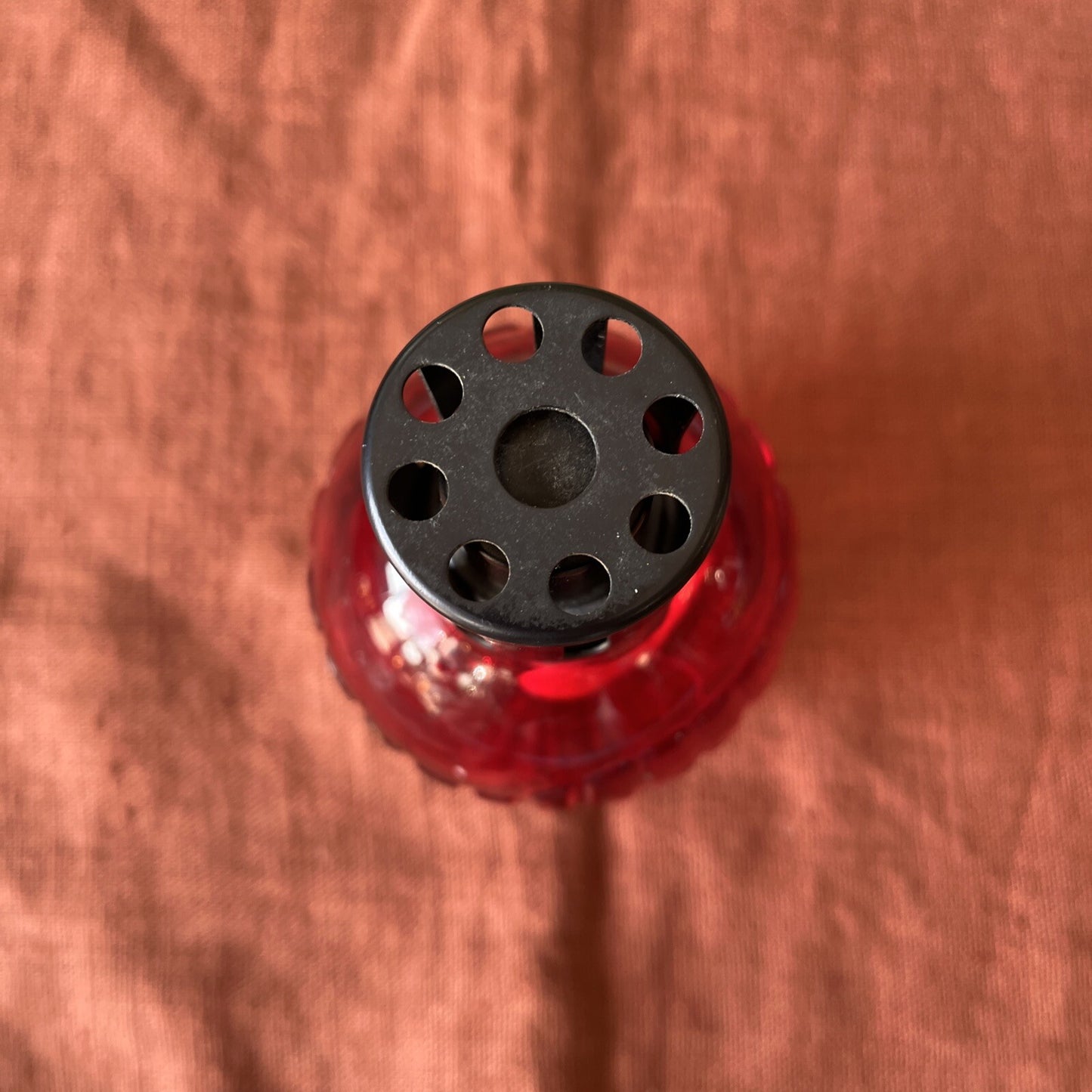 Lampe Berger France Rouge En Verre