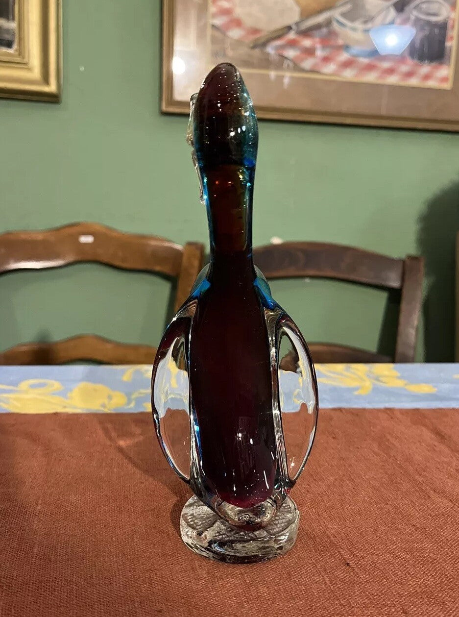 Décoration Verre Murano Canard