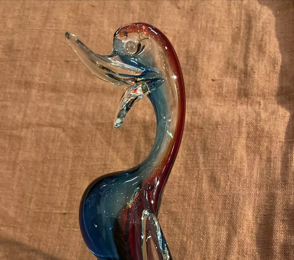 Décoration Verre Murano Canard