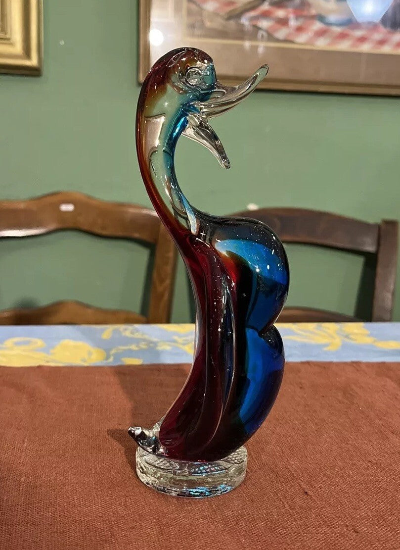 Décoration Verre Murano Canard