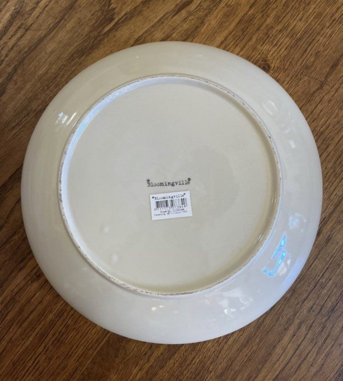 Lot De 6 Assiette En Céramique Bloomingville Grise Modèle Alberte