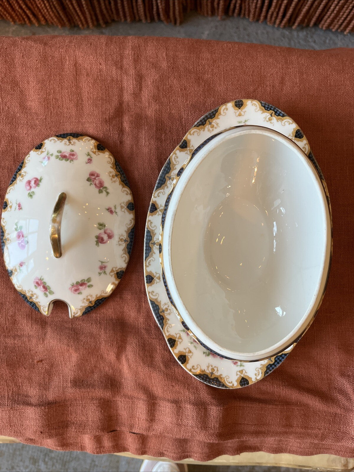 Saucière En Porcelaine De limoges Deco De Roses