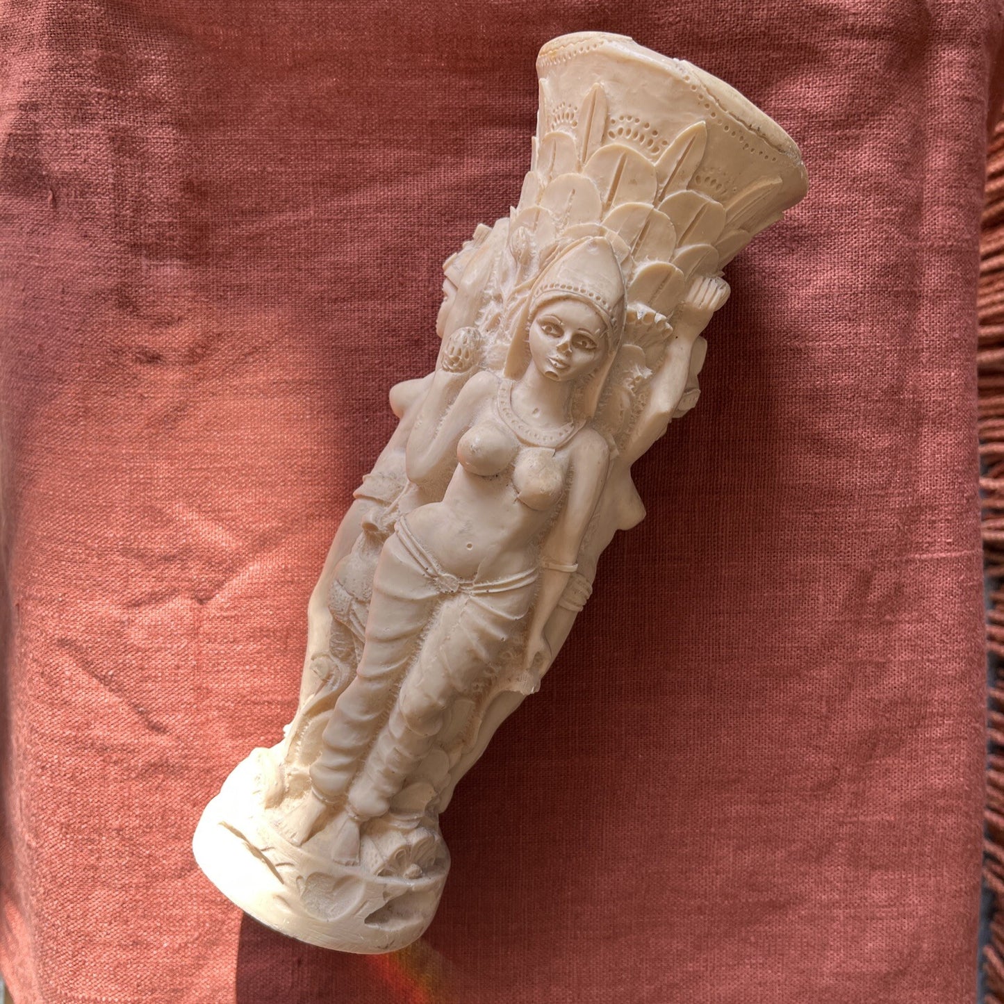 Vase Indien En Résine