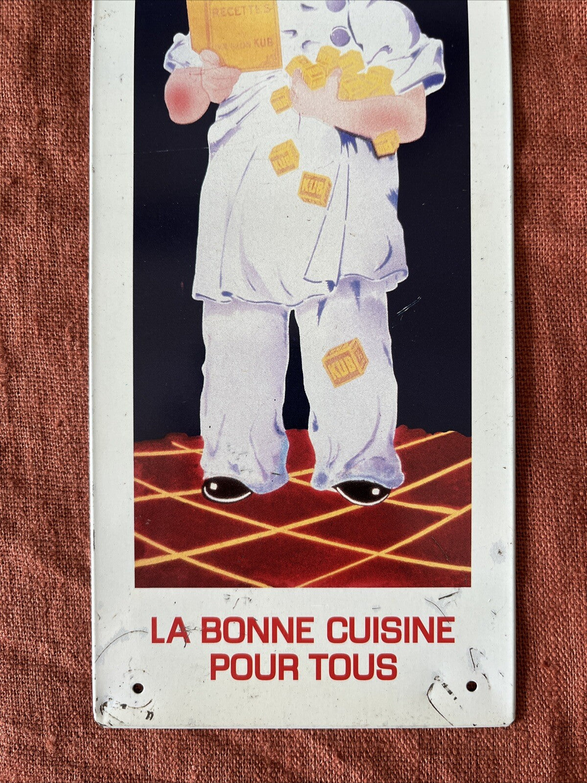 Enseigne Panneau Vintage Publicité Bouillon Kub Plaque