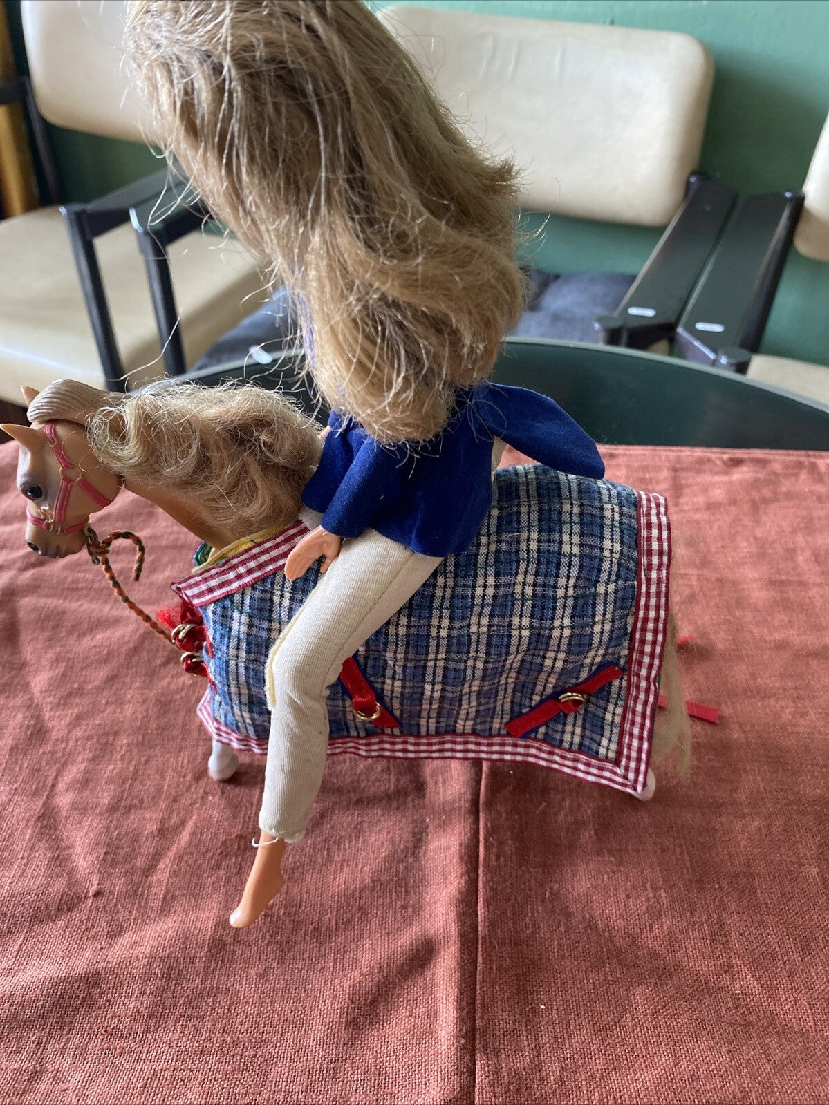 Barbie Cavalière Et Son Cheval Année 90