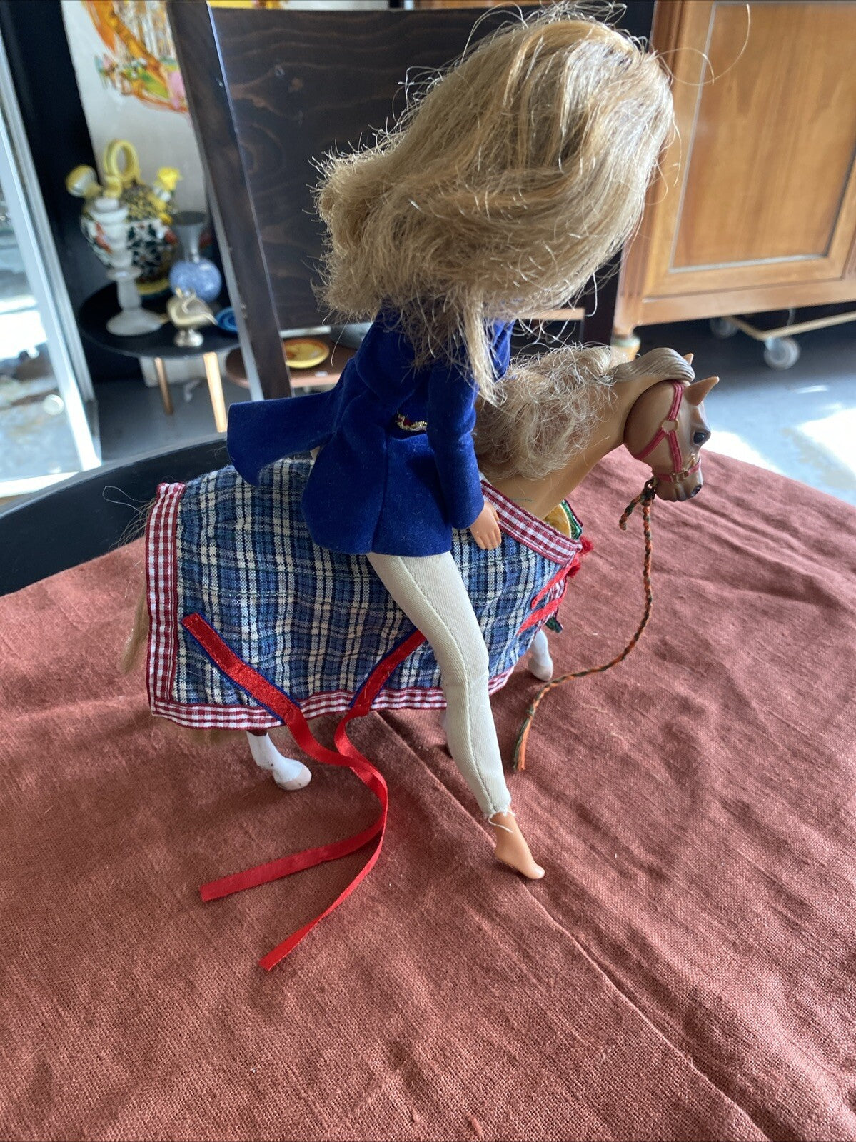 Barbie Cavalière Et Son Cheval Année 90