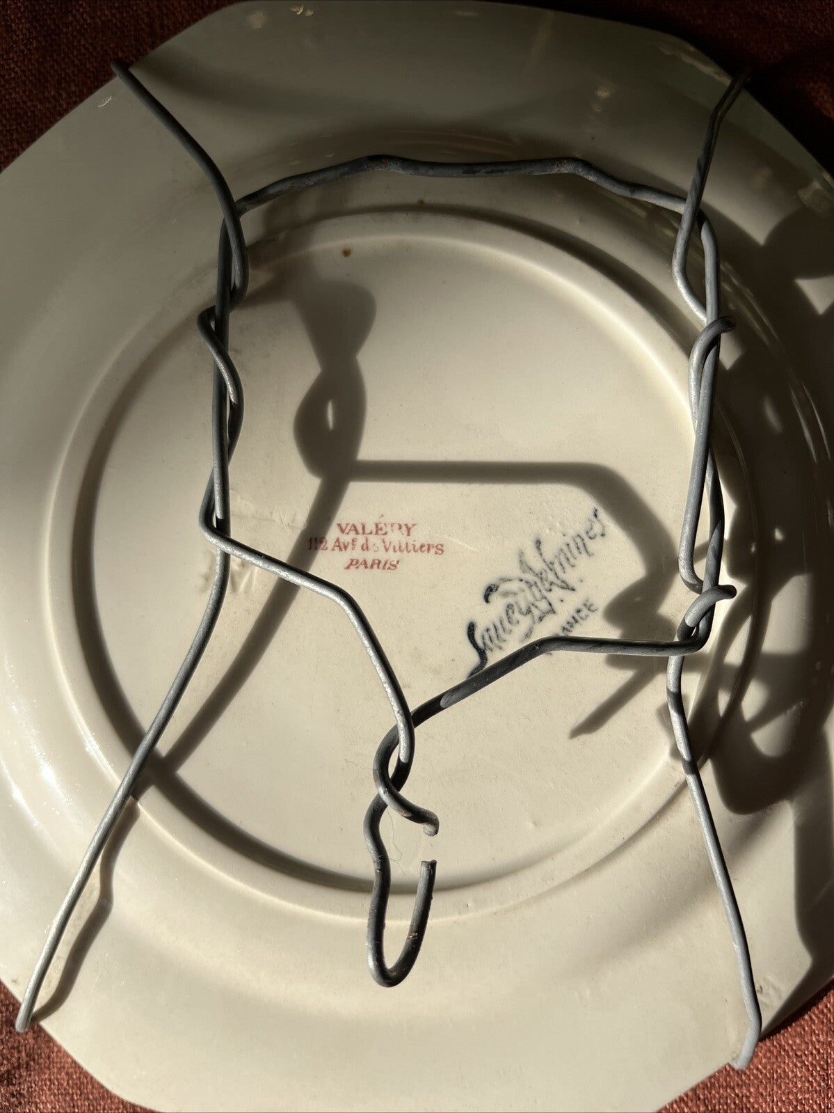 Assiette Deco Sarreguemines