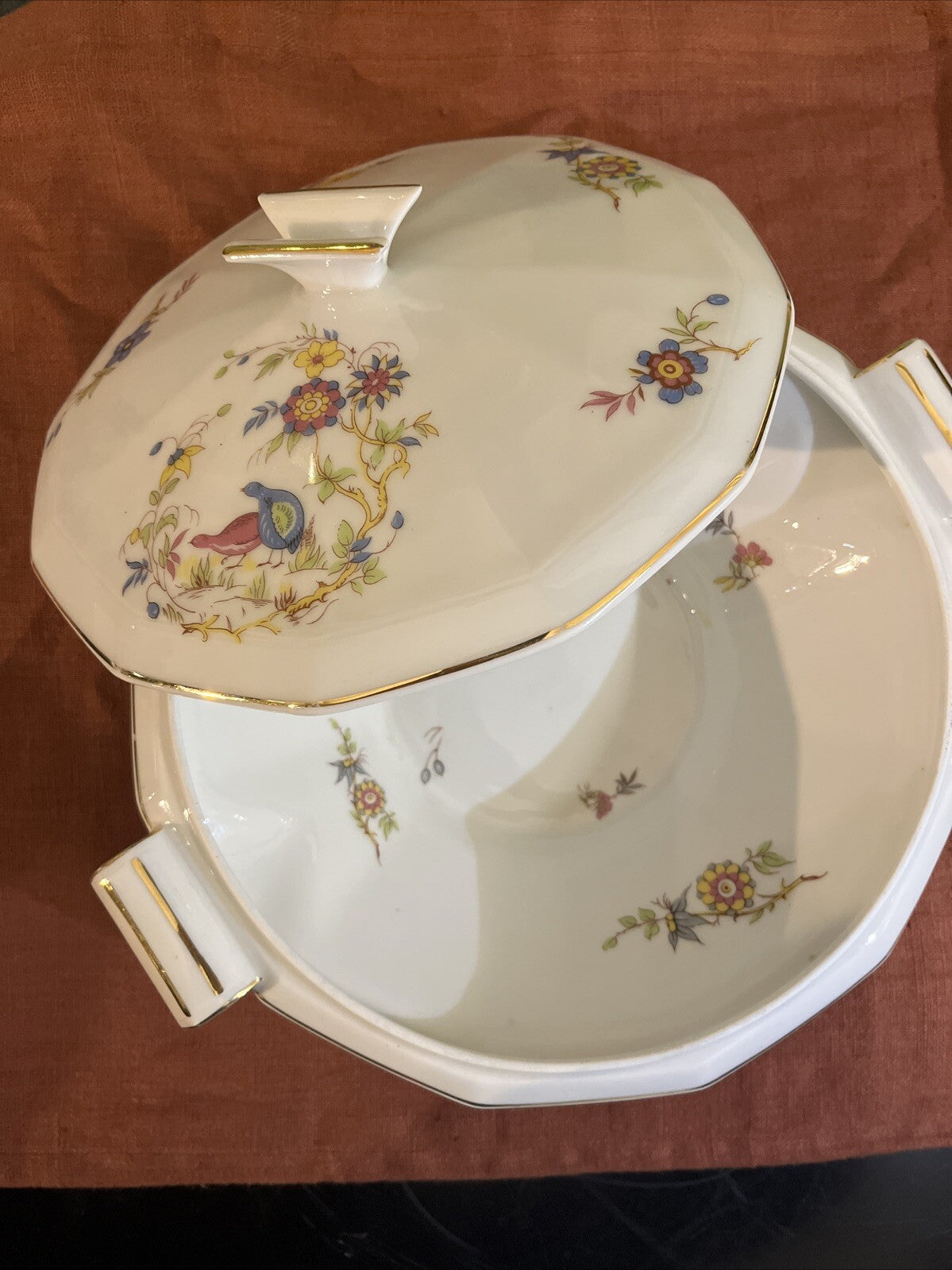 Plat De Service / Soupière Limoges France