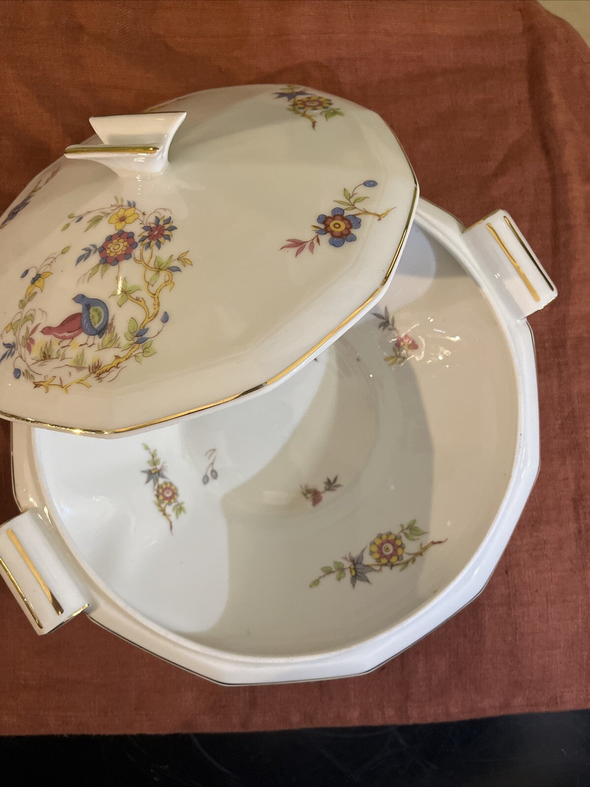 Plat De Service / Soupière Limoges France