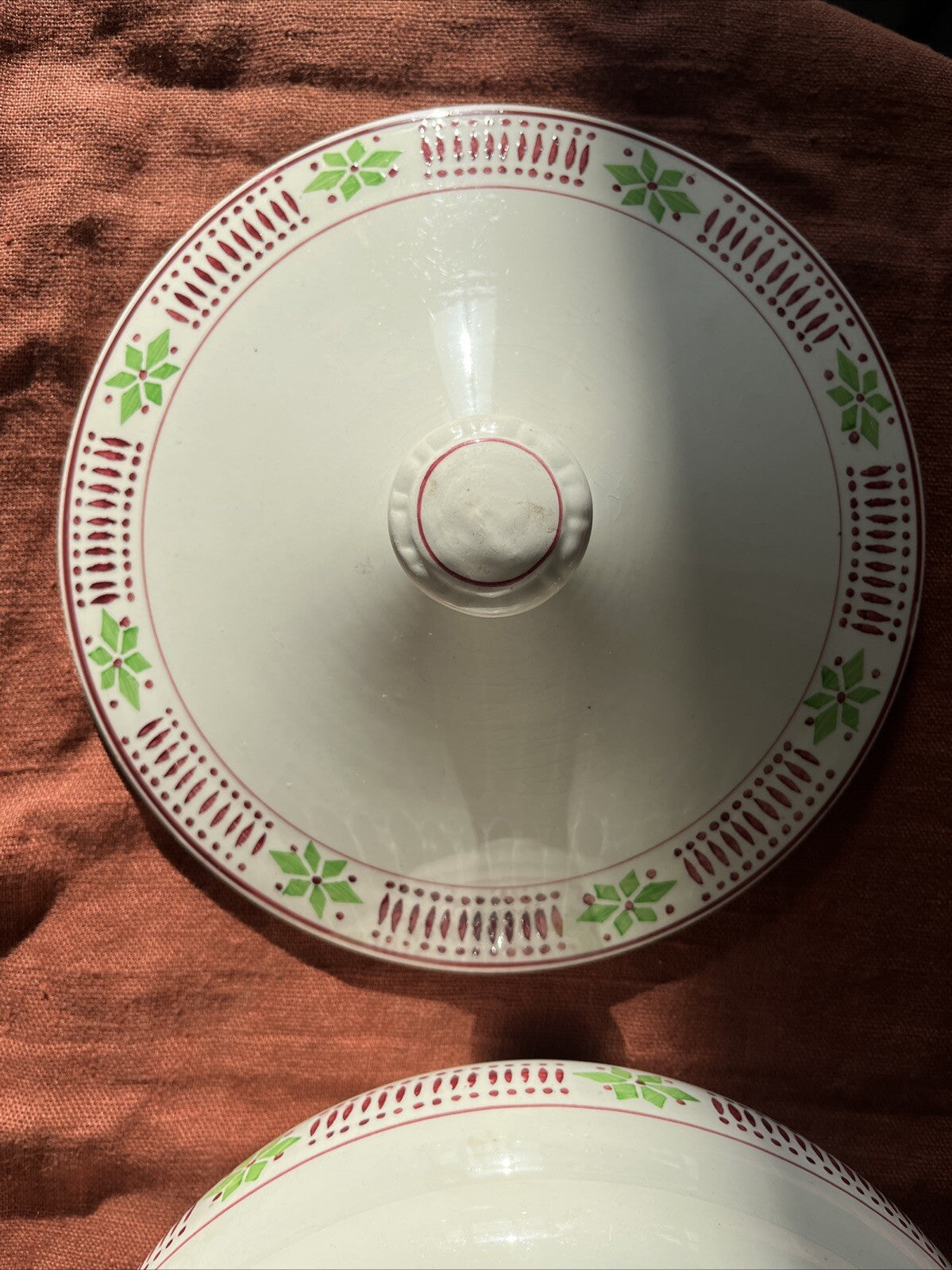 Petite Soupière Sarreguemines Pisé Digoin