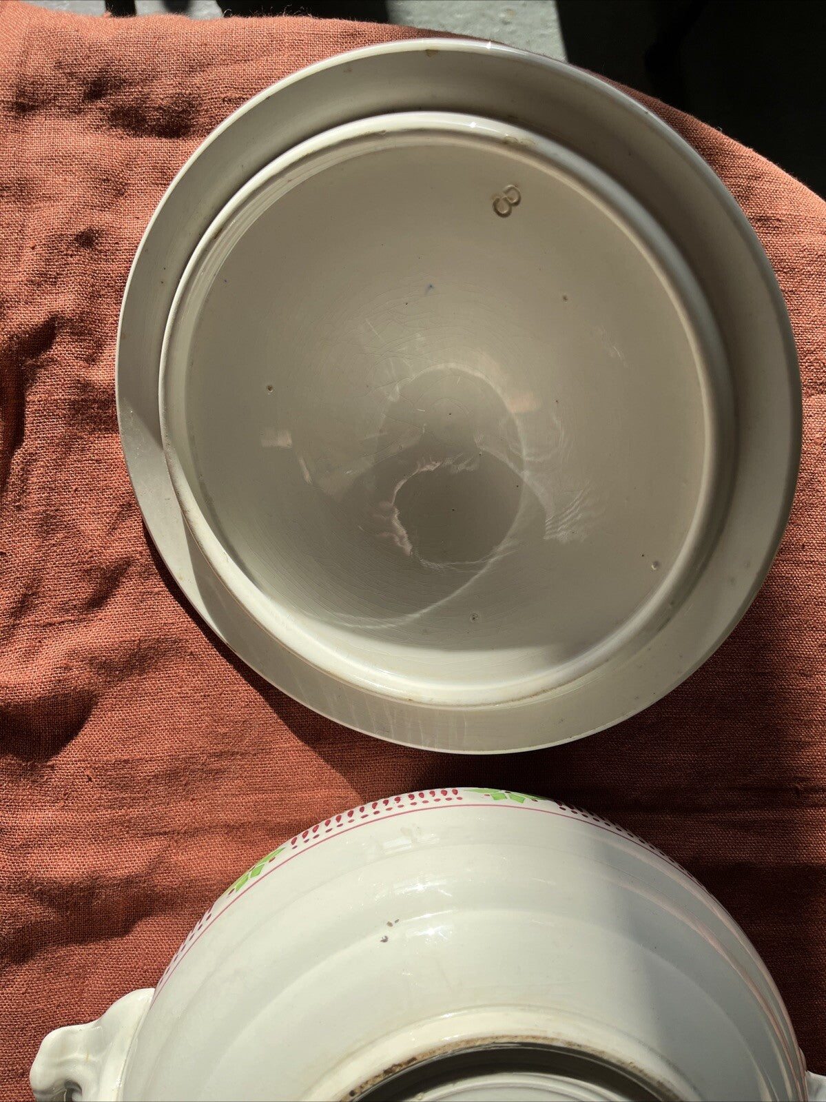 Petite Soupière Sarreguemines Pisé Digoin