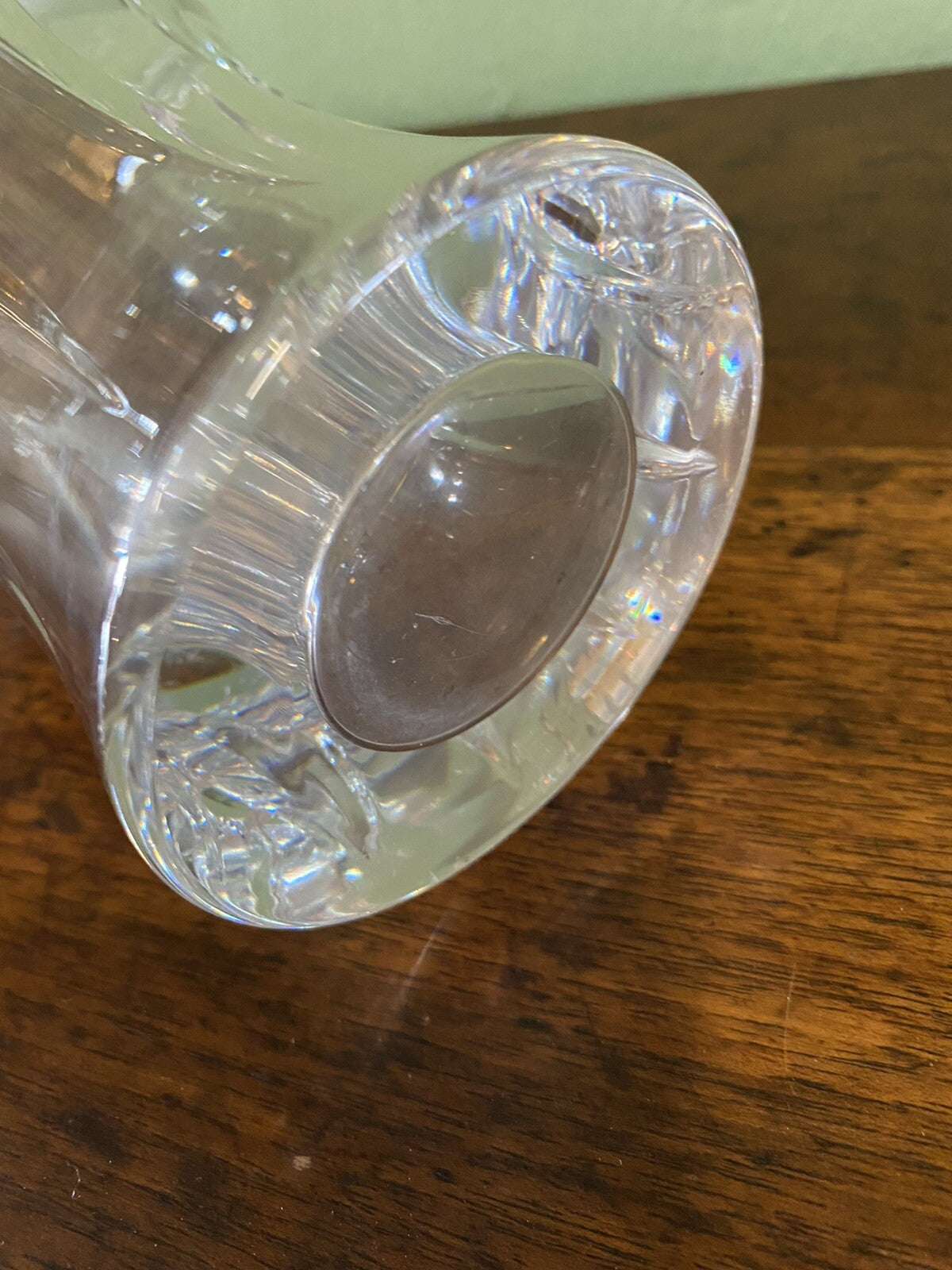 vase en cristal baccarat