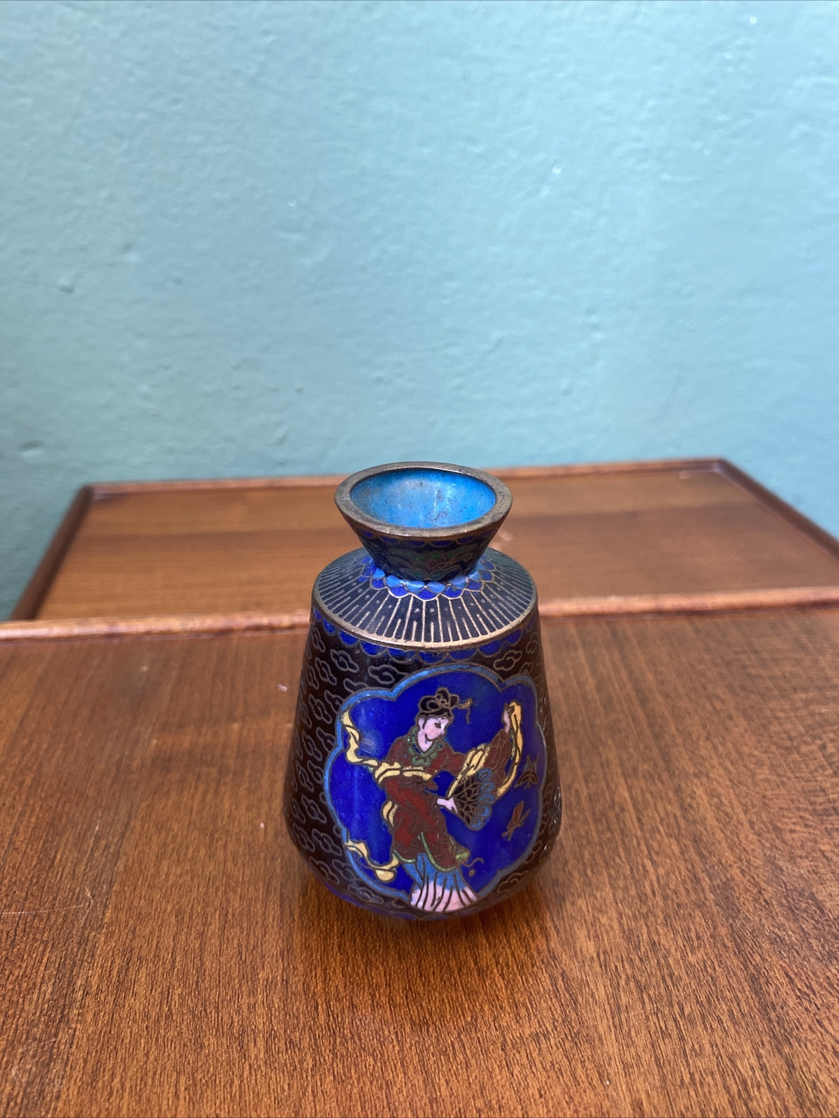 Petit Vase Cloisonné Chinois Ancien
