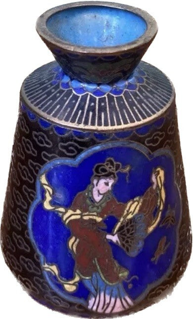 Petit Vase Cloisonné Chinois Ancien