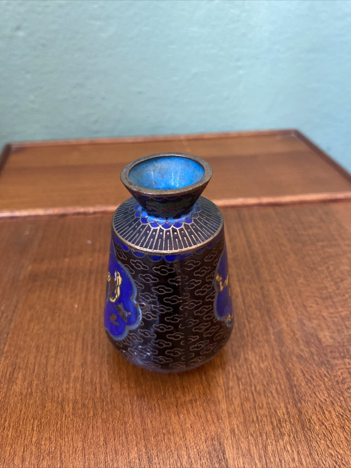 Petit Vase Cloisonné Chinois Ancien
