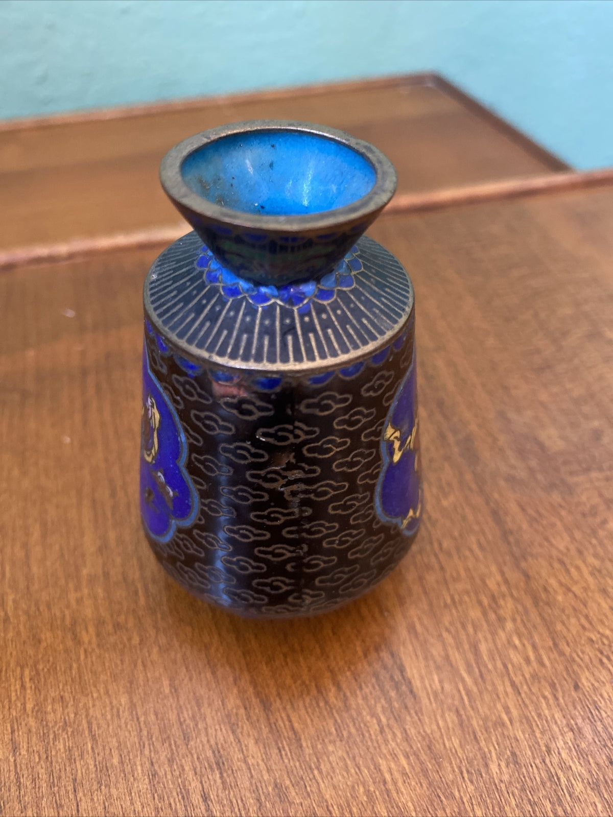 Petit Vase Cloisonné Chinois Ancien