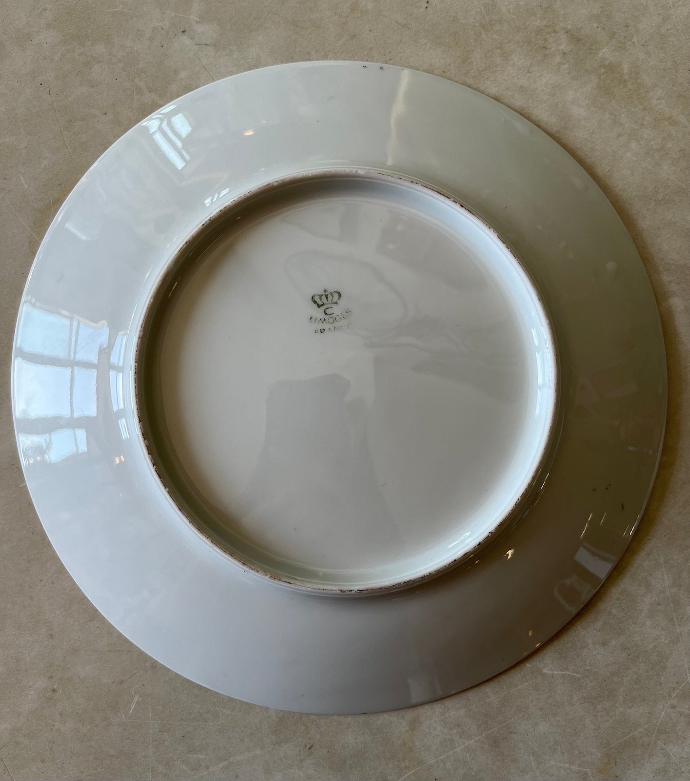 Assiette décorative principauté de Monaco, Limoges