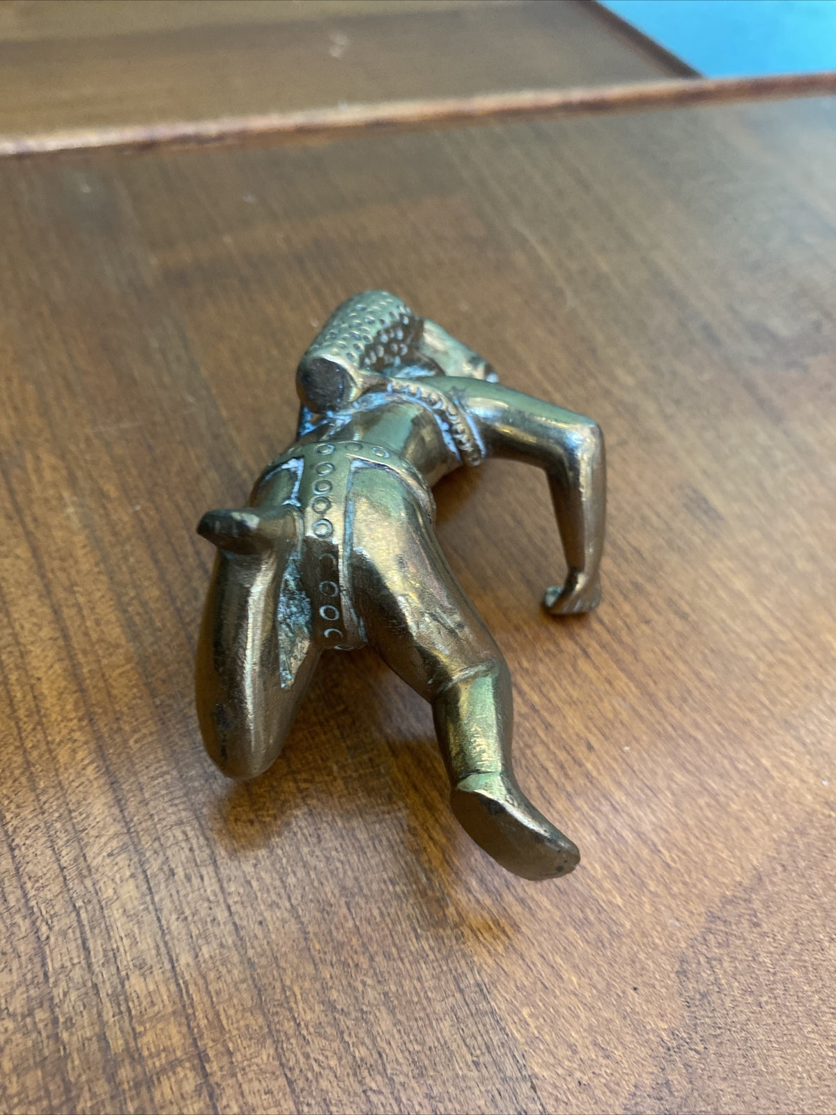 Petit Bronze Homme Asiatique XXÈME Siècle