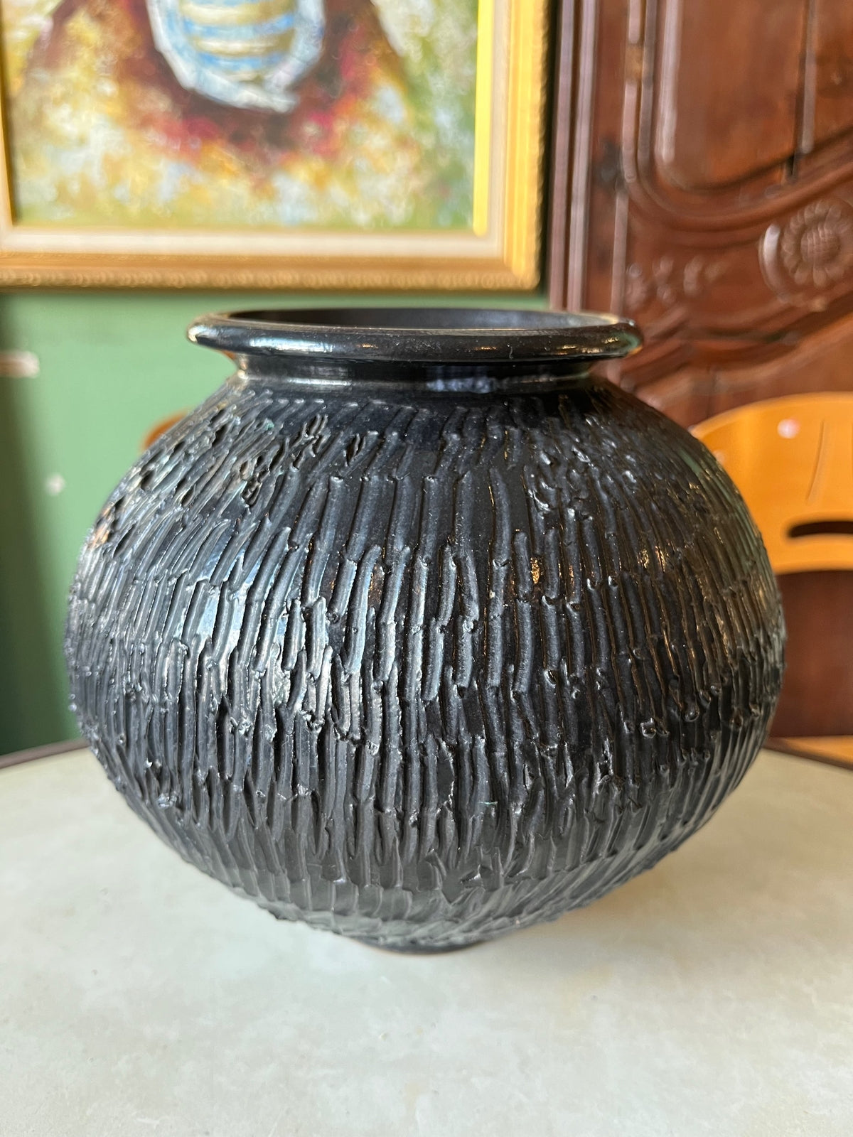 Vase en poterie M. Leonelli Corti