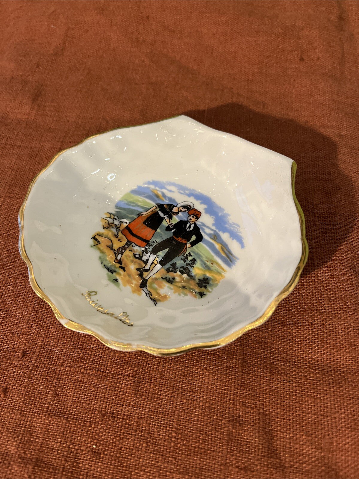 Vide Poche En Porcelaine « Maïthé » Forme Coquillage Rivesaltes