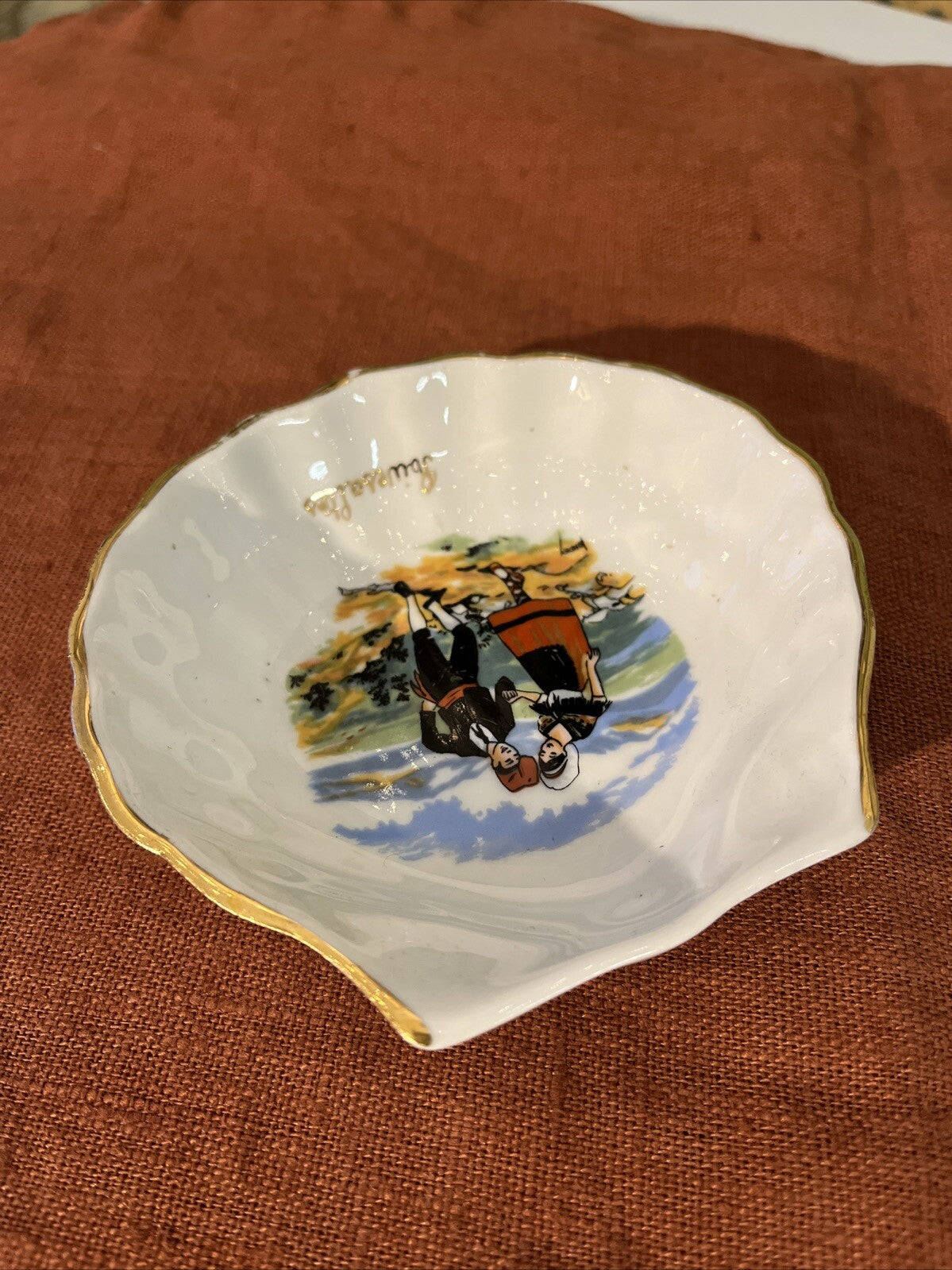 Vide Poche En Porcelaine « Maïthé » Forme Coquillage Rivesaltes