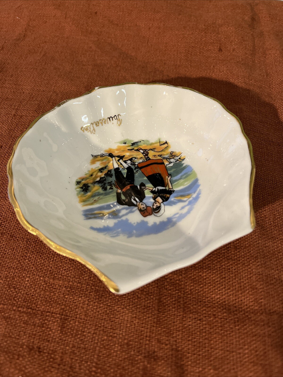 Vide Poche En Porcelaine « Maïthé » Forme Coquillage Rivesaltes