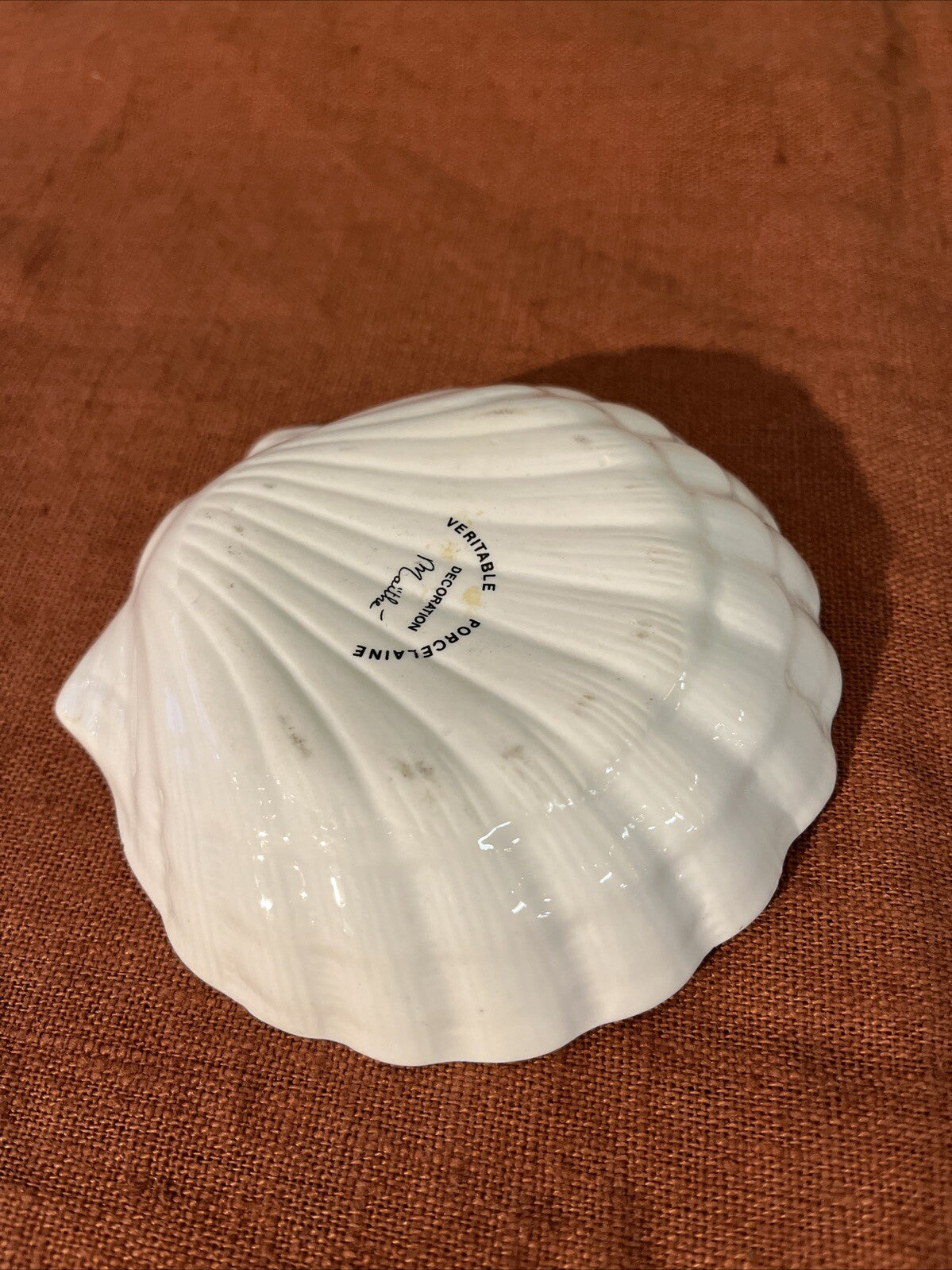 Vide Poche En Porcelaine « Maïthé » Forme Coquillage Rivesaltes