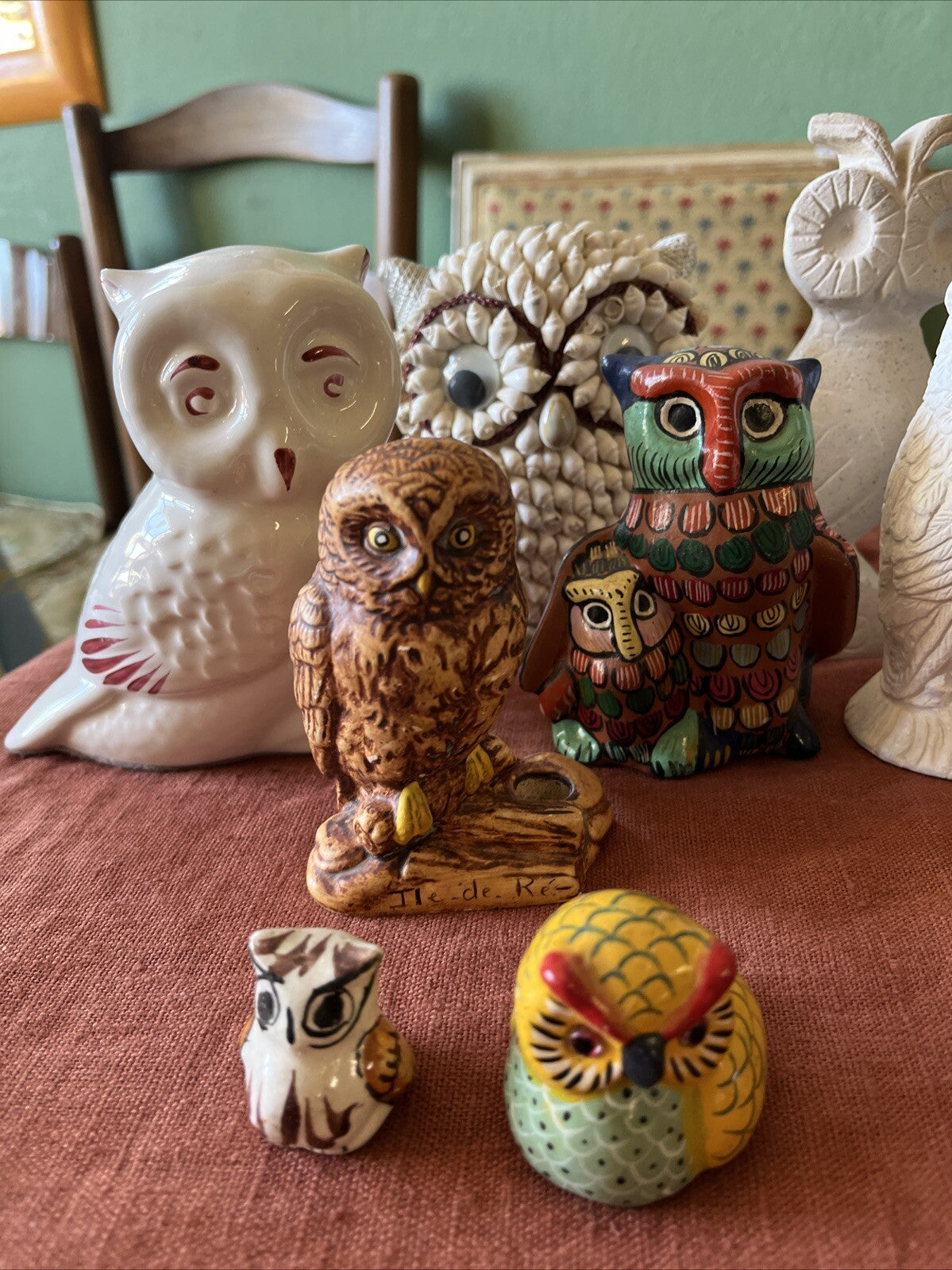 Lot 14 Chouettes Deco
