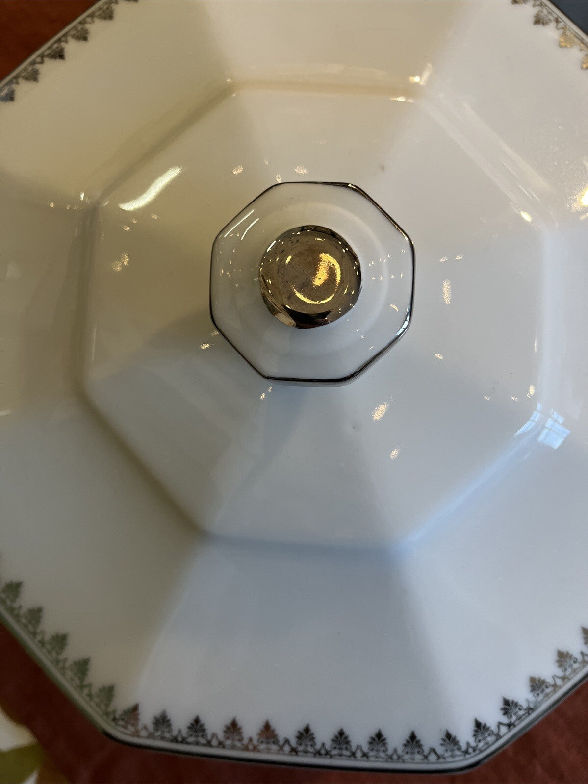 Soupière Porcelaine De Limoges Art Deco