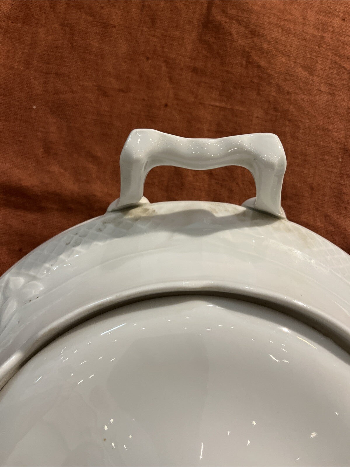 Soupière En Porcelaine Blanche
