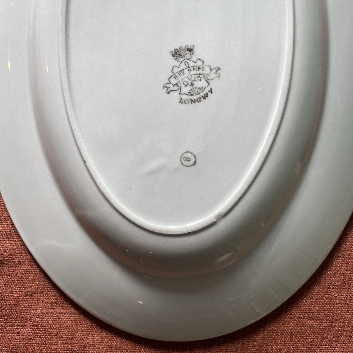 Grand Plat Faïence De Longwy