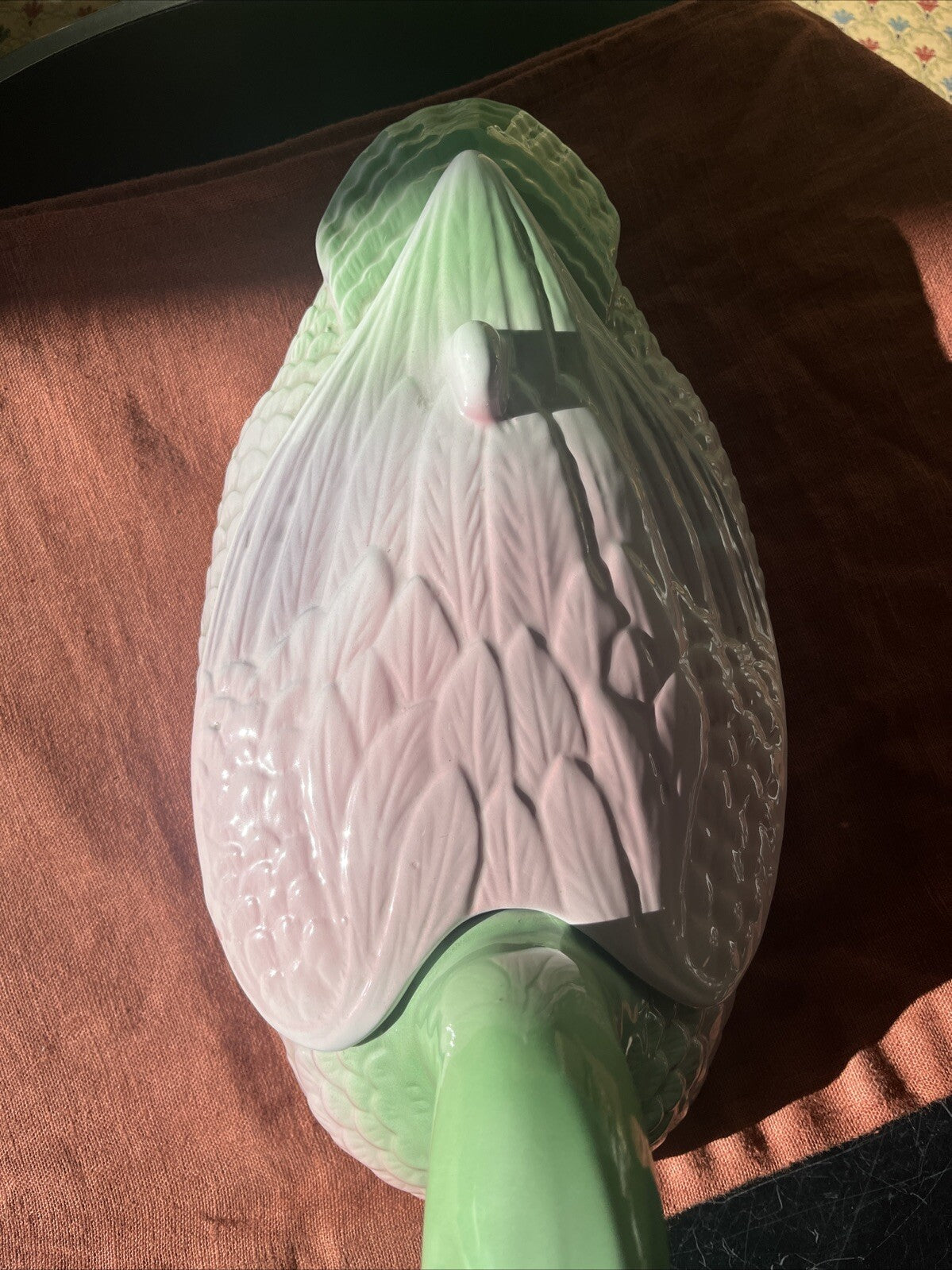 Grande Boîte En Céramique Canard