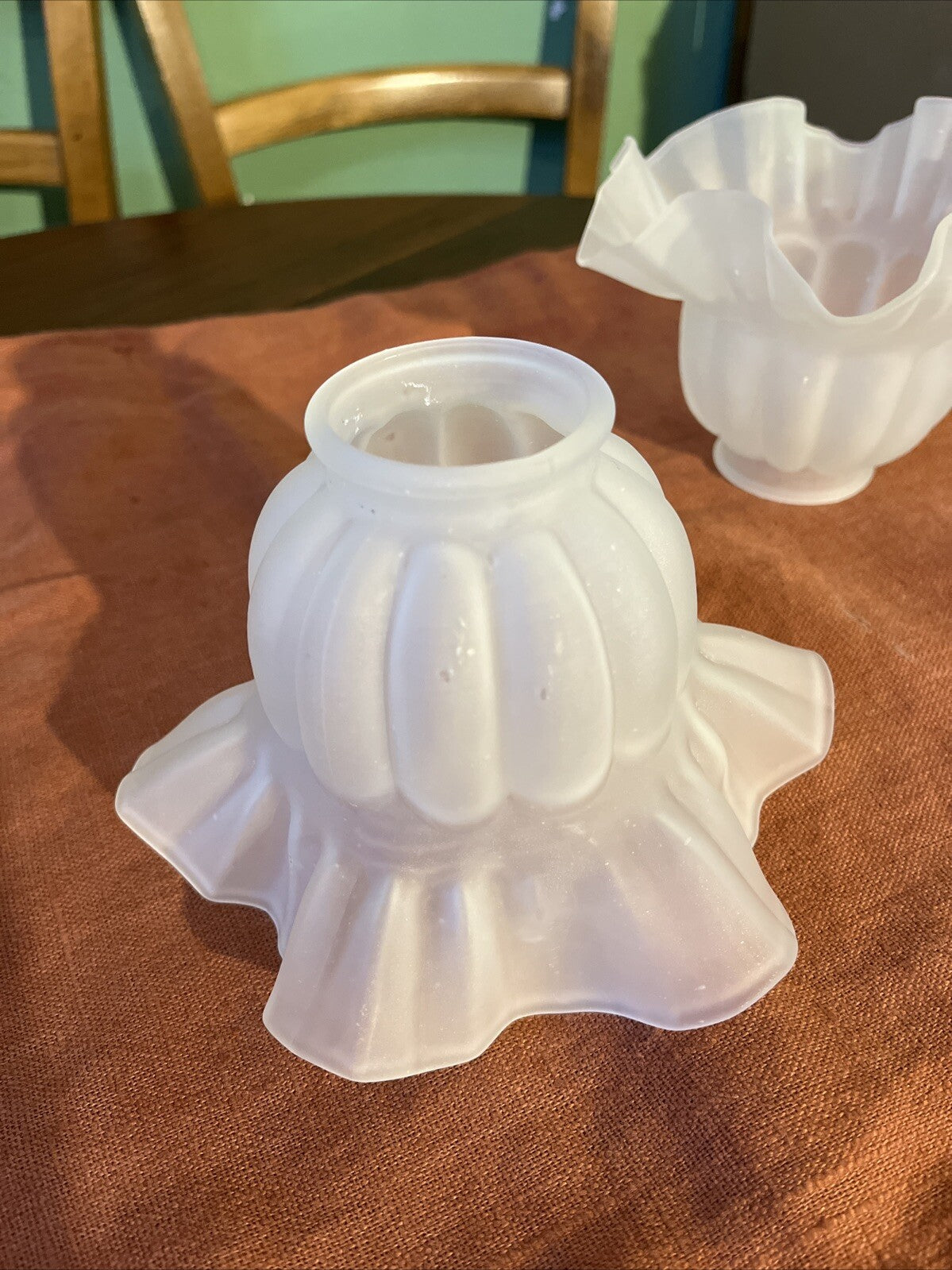 Lot De 2 Tulipes En Verre