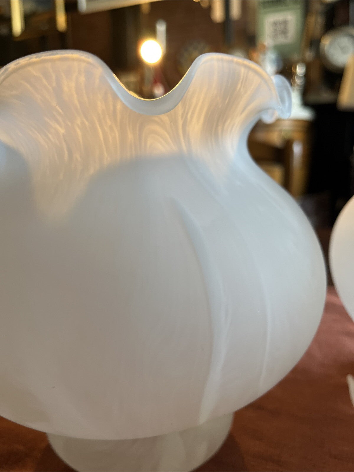 Lot De Deux Grandes Tulipes / Globe