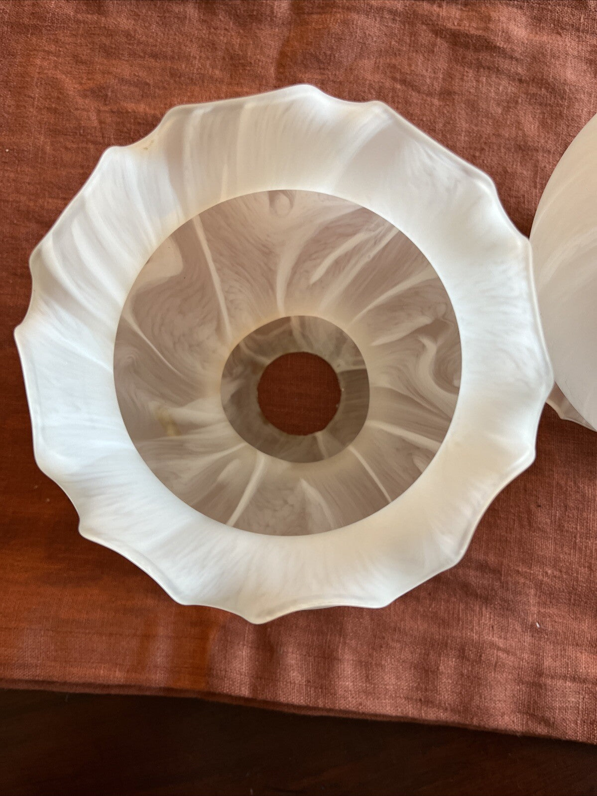 Lot De Deux Grandes Tulipes / Globe